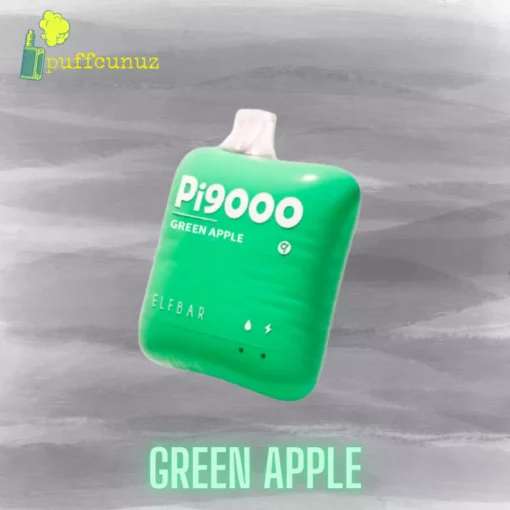 ElfBar Pi9000 Puff - Green Apple