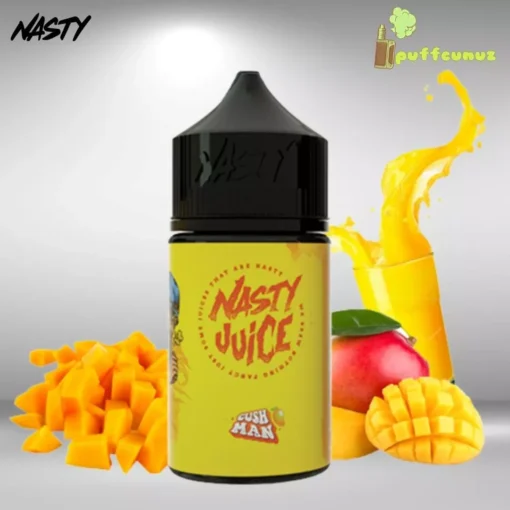 Nasty Juice Cush Man Premium Likit 3mg ve 6mg seçenekleriyle Puffcunuz.com stoklarında..