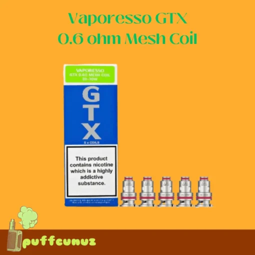 Vaporesso GTX 0.6 ohm Mesh Coil